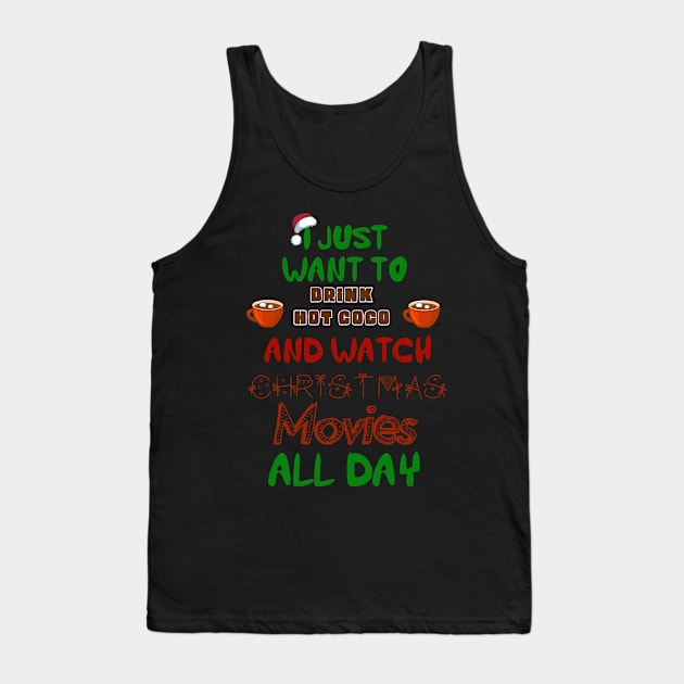 I want to drink hot coco Tank Top by MidniteSnackTees